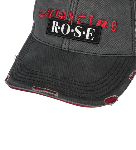 ROLL BACK CAP GREY/RED