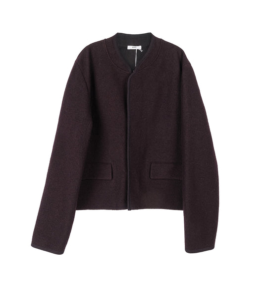 WALKER JACKET CITY CROP TANIN FELTED LIGHT