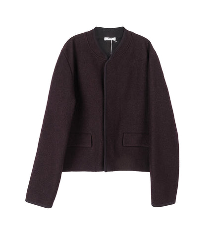 WALKER JACKET CITY CROP TANIN FELTED LIGHT