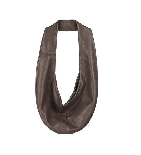 LEATHER CROSSED BAG DUST