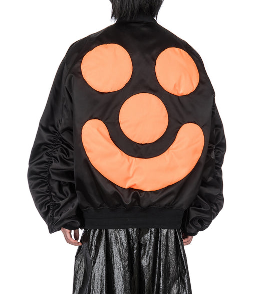 CLOWN OVERSIZED BOMBER BLACK
