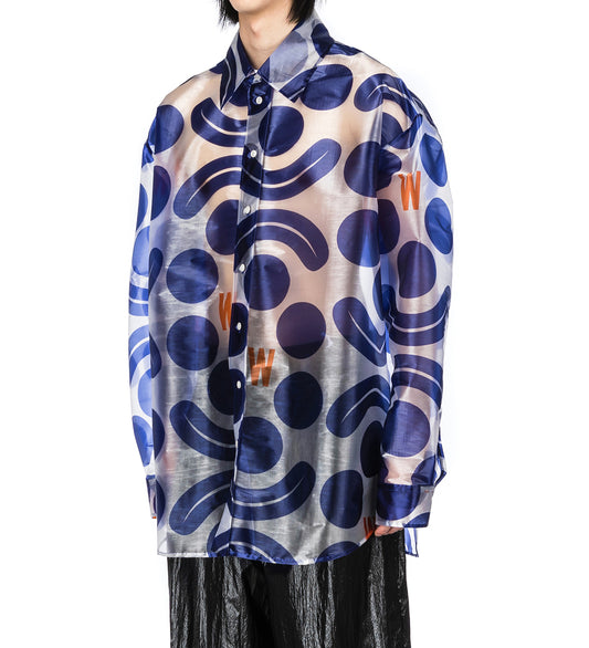 MAXI SHIRT NAVY