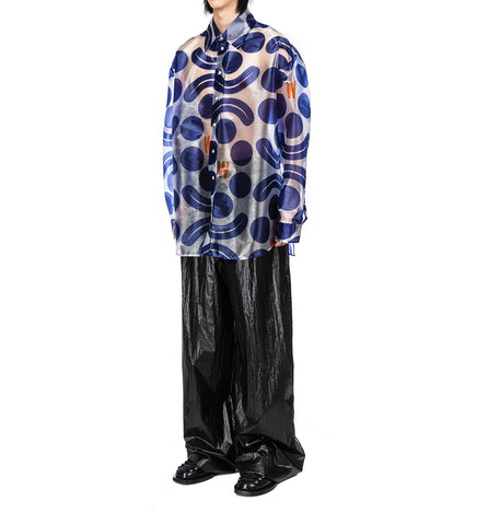 MAXI SHIRT NAVY