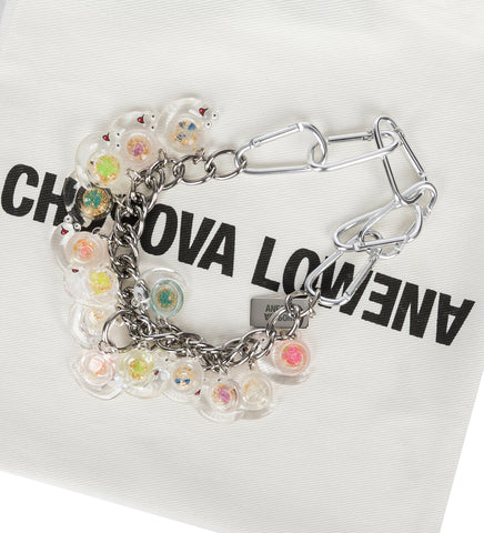 SNAILS CARABINER NECKLACE MULTI