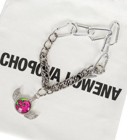 HEY PIGGY CARABINER NECKLACE MULTI