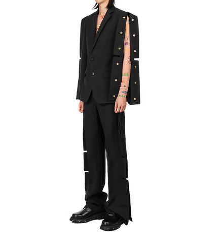 WALTER VAN BEIRENDONCK WINGS TROUSERS BLACK