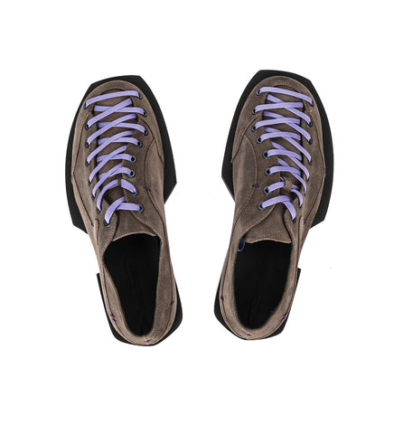 KELLY SHOES SUEDE TAUPE