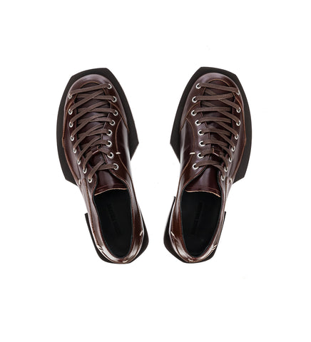 KELLY SHOES BROWN BLACK