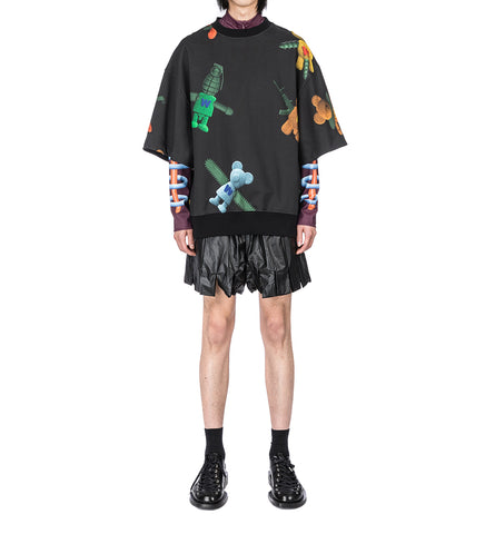 TOYTERROR SWEAT SUPER BLACK
