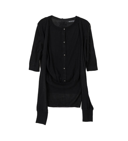 CORELLA DOUBLE SLEEVE JUMPER NEBULAR BLACK