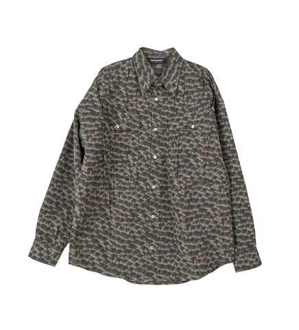 WEKA SHIRT FEATHER PRINT