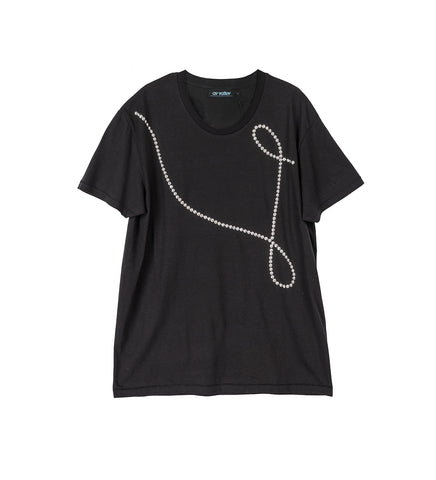 O'KEEFE STUDDED TEE BLACK