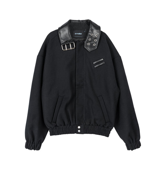 ALLIANCE COLLAR BELT JACKET BLACK