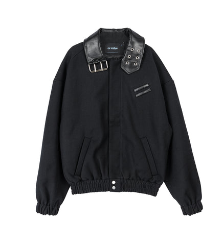 ALLIANCE COLLAR BELT JACKET BLACK