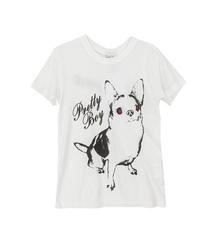 PRETTY BOY BASIC T SHIRT WHITE