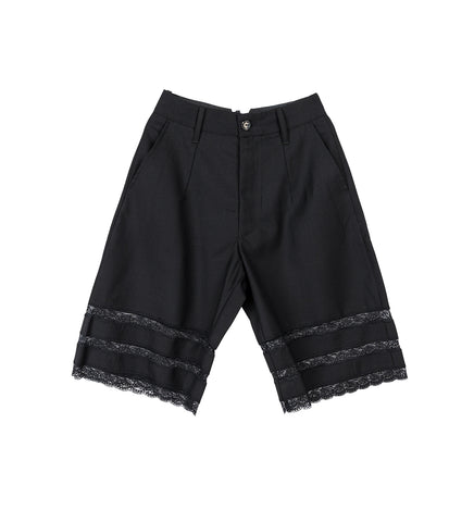 LACE TRADE SHORTS BLACK