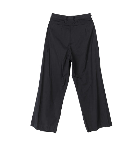 KIPPEL WRAP TROUSERS PITCH BLACK