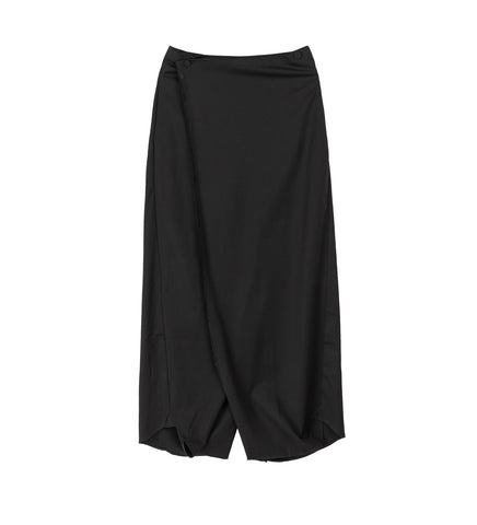 CURSUS DRAPE TROUSERS CROW BLACK
