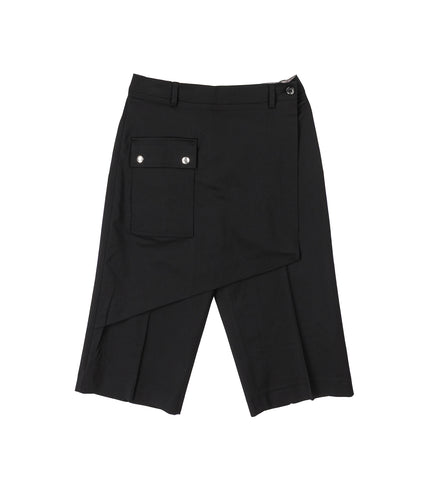 LINNET WRAP CULOTTES CROW BLACK