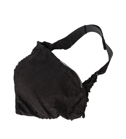 FIORE TWISTED BAG RAVEN BLACK