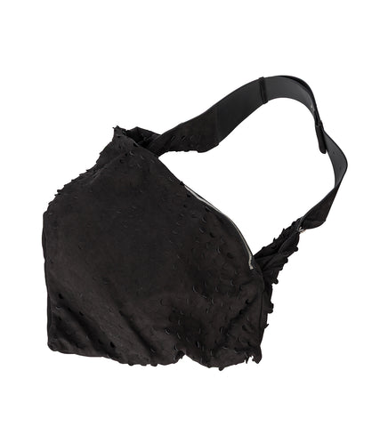FIORE TWISTED BAG RAVEN BLACK