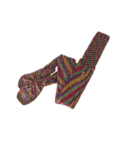 SITELLA THIGH HIGH SOCKS RAINBOW SPACE DYE