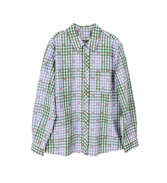 NEW BLOU SHIRT CHECKS FILLE