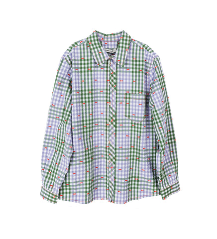 NEW BLOU SHIRT CHECKS FILLE