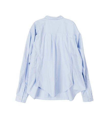 PRINTED BIB SHIRT BLUE