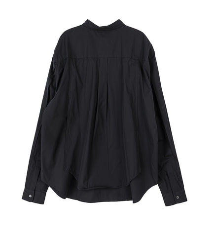 PRINTED BIB SHIRT BLACK
