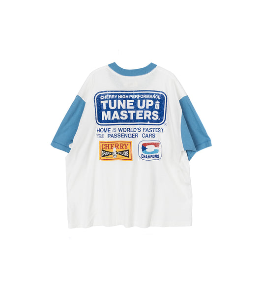 NATIONALS BOXY TEE WHITE/BLUE