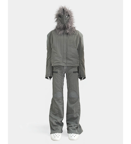 BIKER PANTS GREY