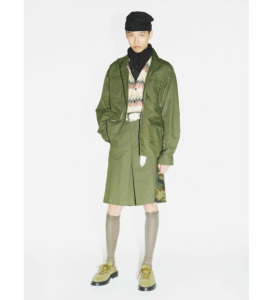 CAMOUFLAGE BLOUSON KHAKI