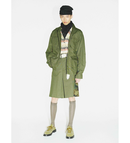 CAMOUFLAGE BLOUSON KHAKI