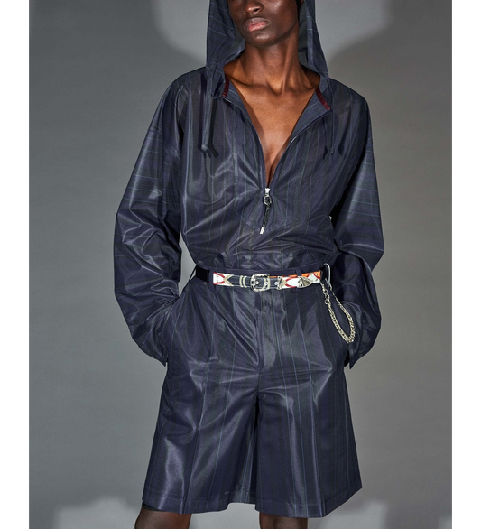 SCARF BELT BLACK