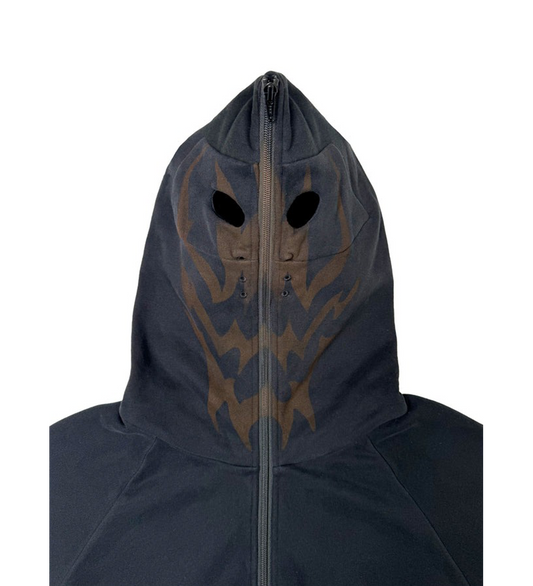SLEEVELESS TN1 HOODIE BLACK