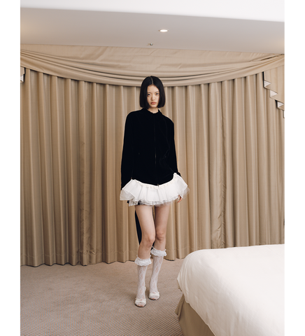 CHILDHOOD DRESS SKIRT NAVY