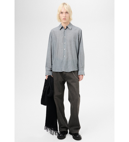 BEYOND SHIRT PICNIC CHECK COTTON SILK