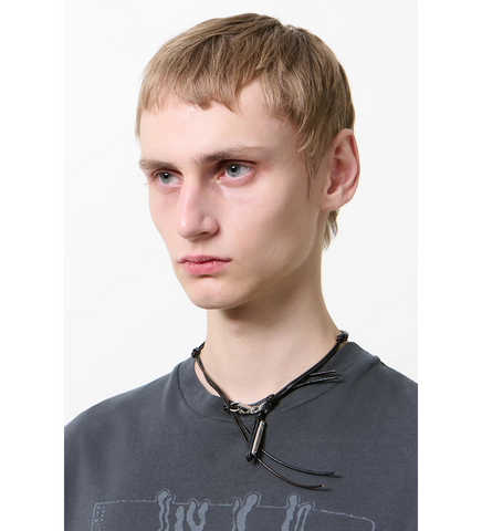 SUPER SLIM LADON FUDGE LIQUORICE LEATHER