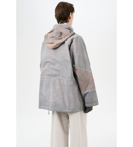 HORIZON JACKET CARBON OVERDYE PAPYRUS POLY