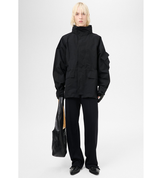 HORIZON JACKET STATIC BLACK PAPYRUS POLY