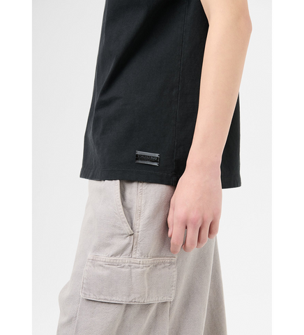 BLISS T-SHIRT WASHED BLACK BAND JERSEY