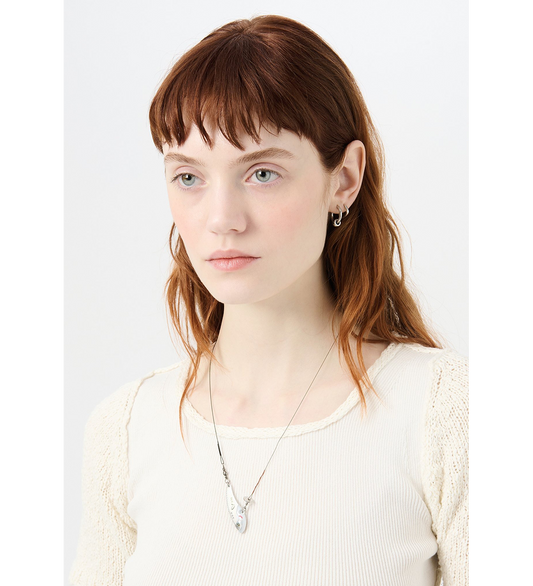 VOBBLER NECKLACE SUPER SILVER