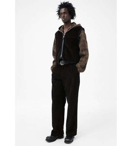 TOP VEST PROFOUND BROWN MAMMOTH CORD