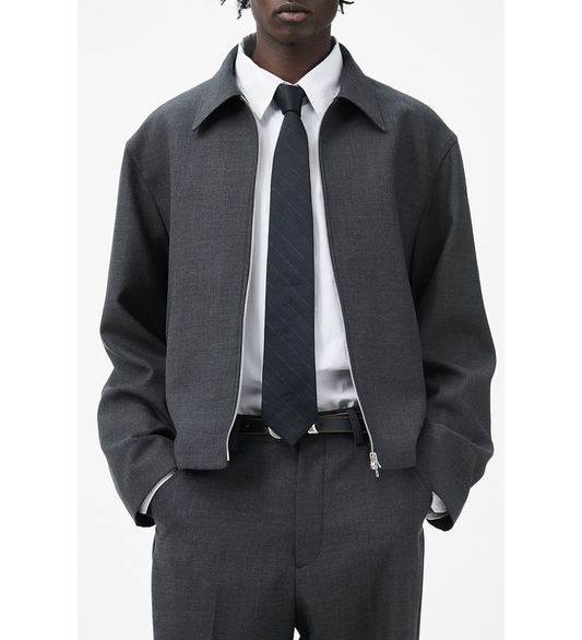 TIE NIGHT COVERT FLEX PINSTRIPE