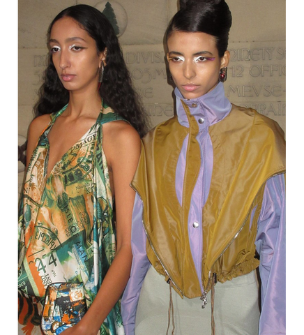 ERRO JACKET PATINA GOLD/LAVENDER