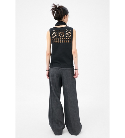 LOUNGE TOP CUT FAIRISLE INK BAND JERSEY