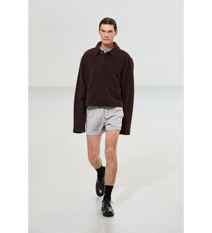 FLEECE POLO TANIN FLEECE
