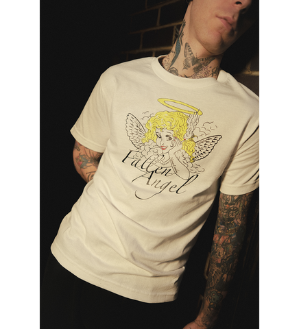 FALLEN ANGEL TEE WHITE
