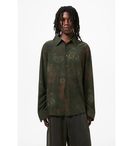 BEYOND SHIRT FORGOTTEN PAISLEY PRINT
